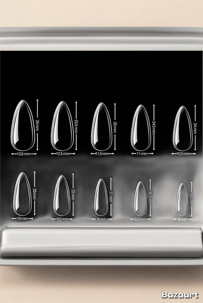 Press on Nails Sizing Kit, MoonGlowNails sizing kit set